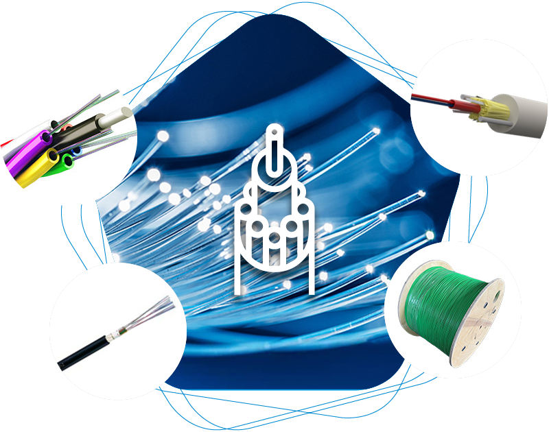 Glasfaserkabel - Außenkabel, Inhouse-Kabel, Mikrokabel, Minikabel